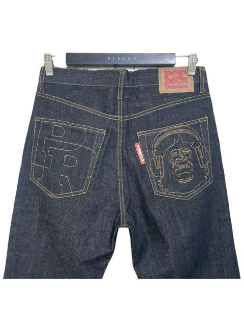 Other Designers Japanese Brand POP ROCK DENIM Embroidery Jeans