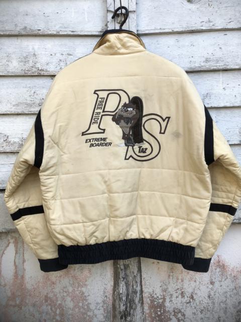 Other Designers Sportswear - Pia Sport x Tazmanian Devil Quilted Bomber Jacket