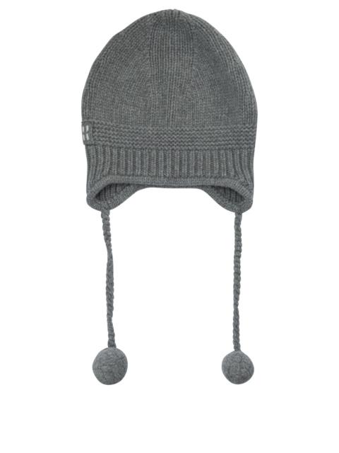 Miu Miu Miu Miu Virgin Wool Cashmere Beanie Grey