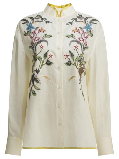 Valentino Valentino Embroidered Casual Shirt