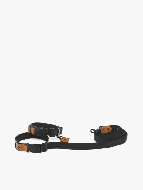 MCM Pet Collar and Crossbody Leash in Visetos