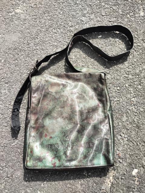 Jean Paul Gaultier Rare Vtg JPG Gaultier Cyber Rust Sling Messenger Bag