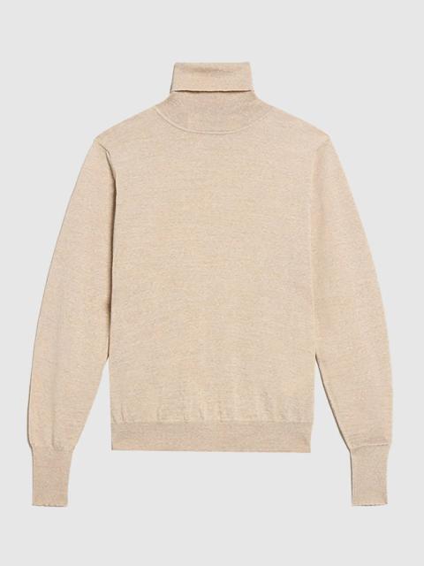 Golden Goose Golden Goose Distressed Roll-neck Virgin Wool Jumper