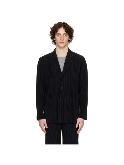 ISSEY MIYAKE Black Tailored Pleats 2 Blazer