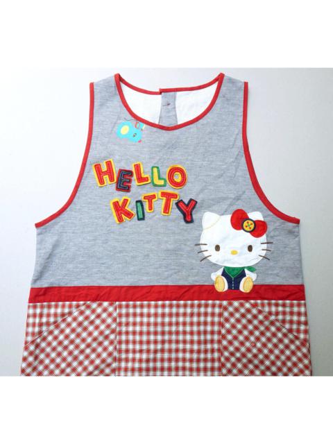 Japanese Brand - HELLO KITTY Patchwork & Checkered Apron