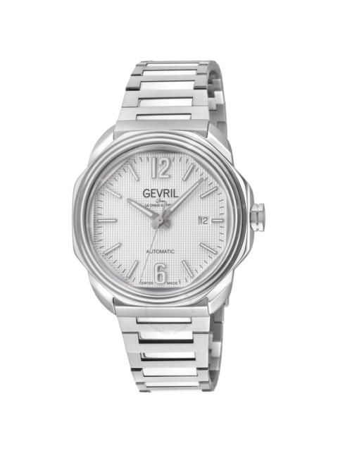 Gevril - Gevril Roosevelt Automatic White Dial Men's Watch 46540B