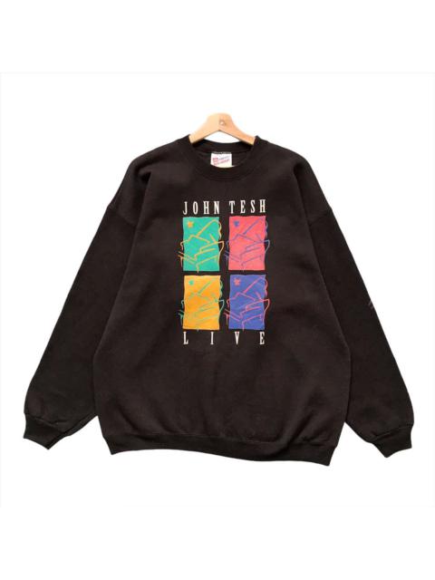 Other Designers Band Tees - Vintage 90s John Tesh Live Crewneck Sweatshirt Size XL