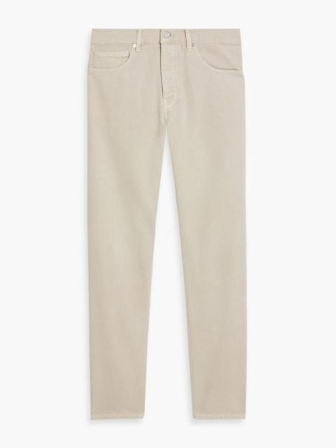 FRAME The Straight cotton-canvas jeans