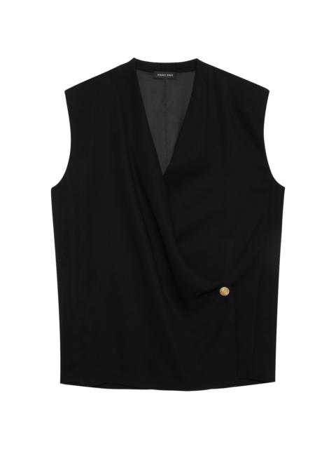 ANINE BING Venice wrap vest