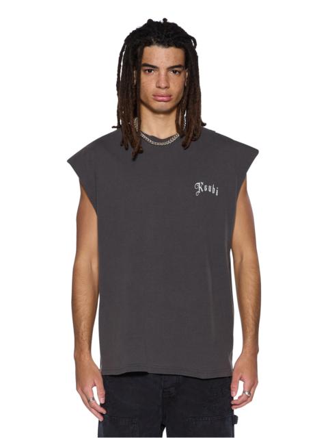 Ksubi TRUCKSTOP EKCESS CUTOFF FADED BLACK