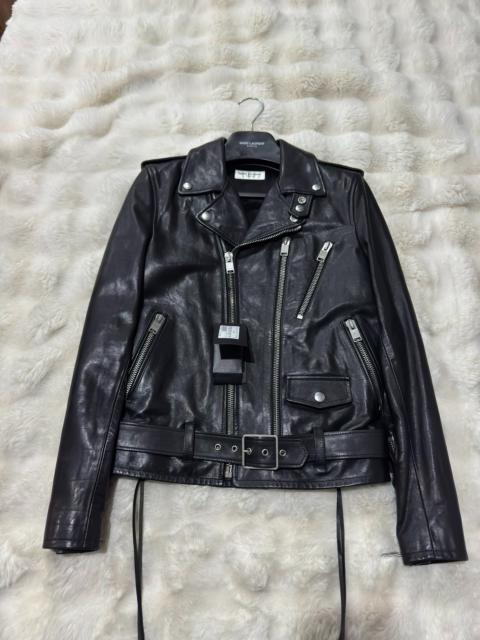 SAINT LAURENT Saint Laurent (YSL) brand new leather L17 jacket