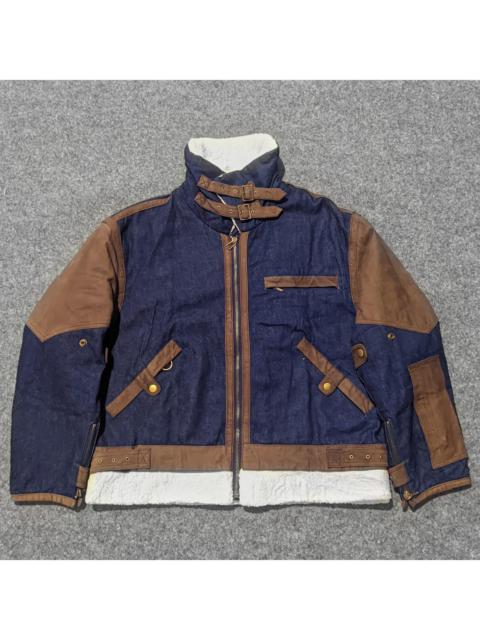 Vintage American Men's Navy Jacket