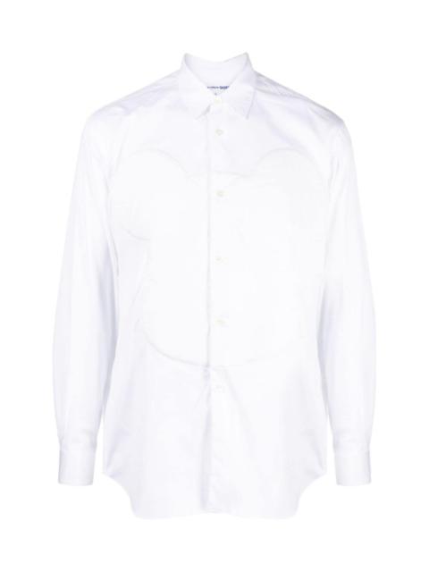 Comme des Garçons SHIRT X BE@RBRICK LONG-SLEEVE COTTON SHIRT