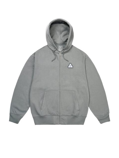PALACE SOFAR ZIP HOOD SLATE
