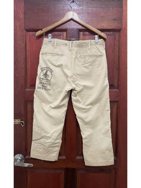 Hysteric Glamour Hysteric Glamour Search And Destroy Design Distressed Quater