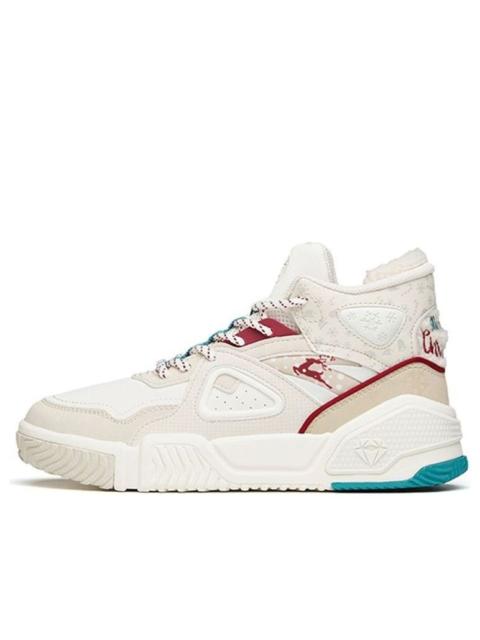 ANTA (WMNS) ANTA Life Series Sneakers High 'Flame Grey White Red' 122148088-8
