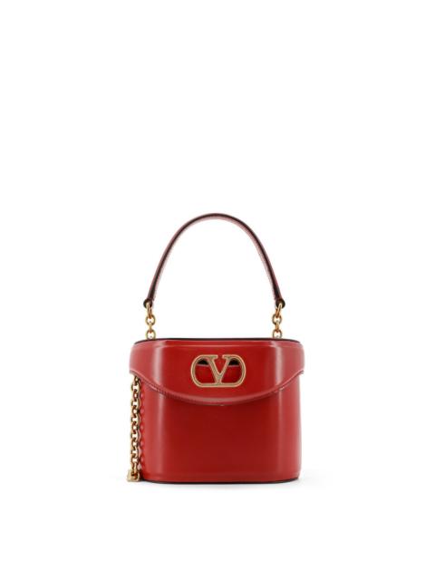 Valentino Valentino Garavani Vanity Bag Vain Leather Shoulder Bag