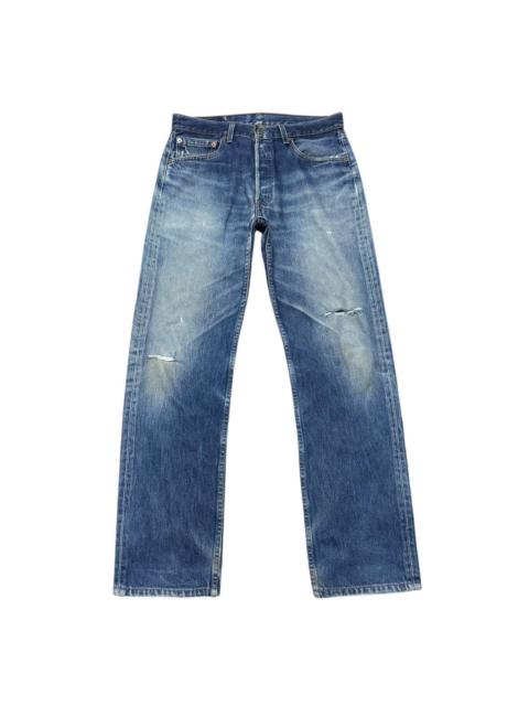 Levi's Vintage Levis 501 Distressed Denim Jeans