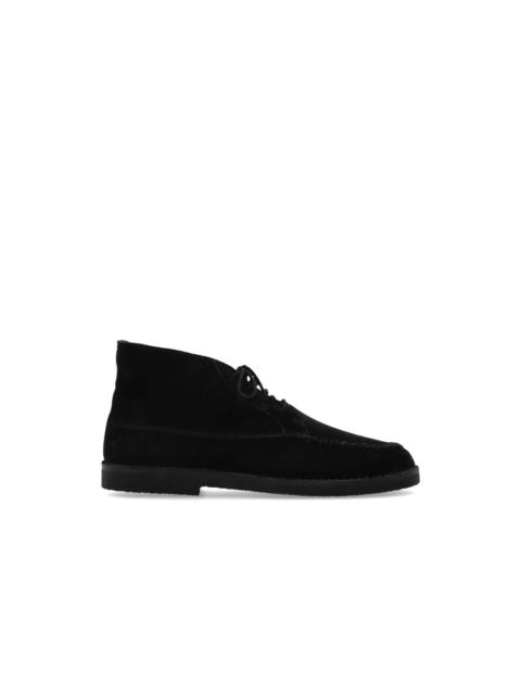 Isabel Marant MARANT Black Dersee Suede Ankle Boots New & Authentic (Men's
