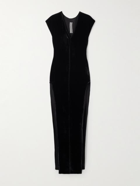 Rick Owens Arrowhead Velvet Gown