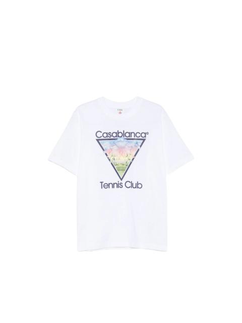 CASABLANCA Casablanca White T-Shirts & Vests - T-Shirts Men