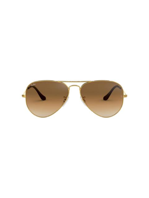 Ray-Ban aviator frame sunglasses