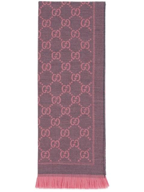 GUCCI Gucci Women Gg Wool Scarf