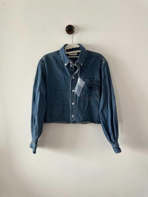 CELINE Celine Cropped Denim Jacket