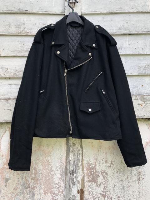 Other Designers Japanese Brand - THE GUNNERS WOOL DOUBLE COLLAR RAMONES STYLE JACKET