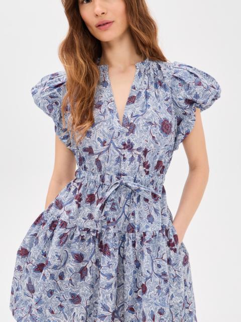 ULLA JOHNSON Izel Cotton Mini Dress