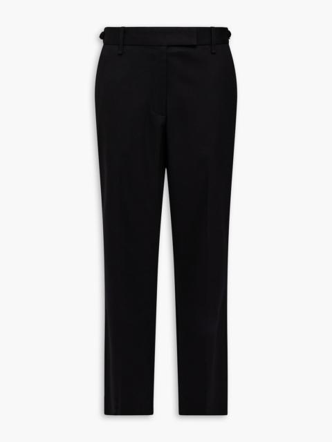 Proenza Schouler Wool-blend twill straight-leg pants
