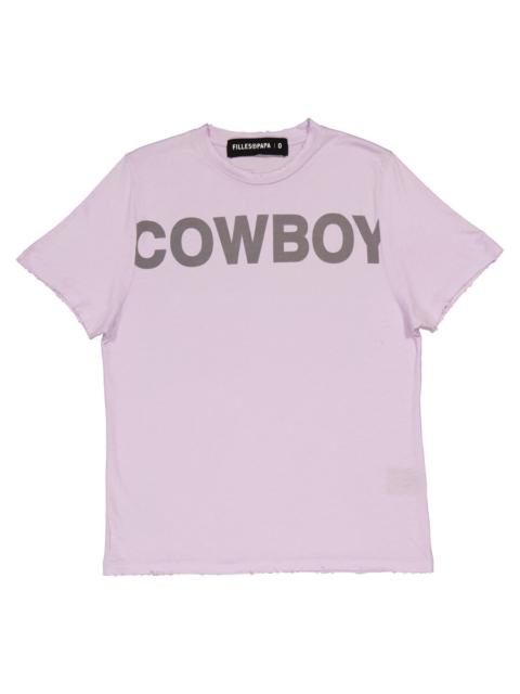 Other Designers Filles A Papa Ladies Purple Fap Cowboy T-Shirt