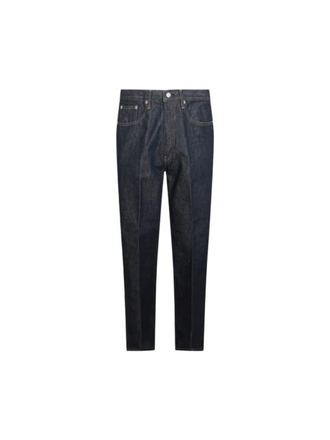 Indigo Blue Cotton Jeans