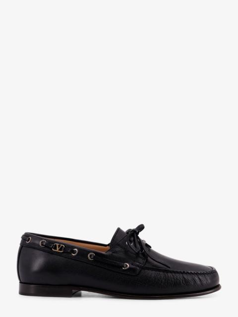 Valentino Valentino Garavani Leather Loafers Black Men