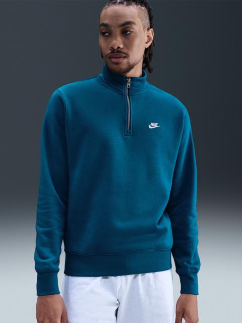 Nike Nike Sportswear Club Men's 1/2-Zip Fleece Top