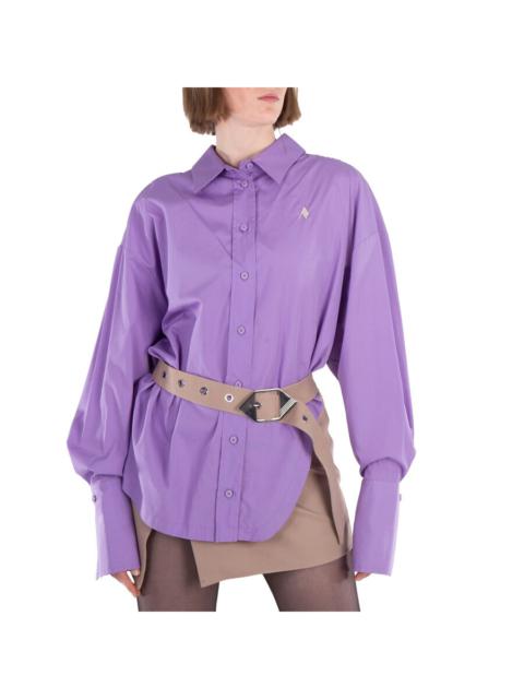 The Attico Diana Long-Sleeved Shirt, Brand Size 38 ( US Size 4 )