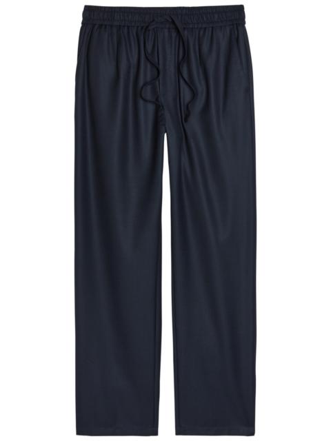 Dolce & Gabbana Dolce & Gabbana Drawstring Straight-leg Wool Trousers