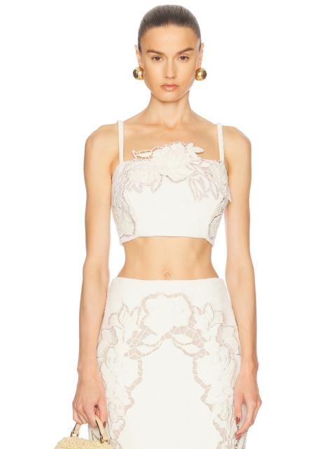 Tweed Crop Top