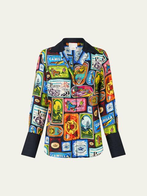 CAMILLA Sal Do Mar Pyjama Shirt