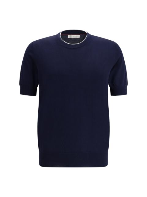 Brunello Cucinelli Men Cotton T-Shirt