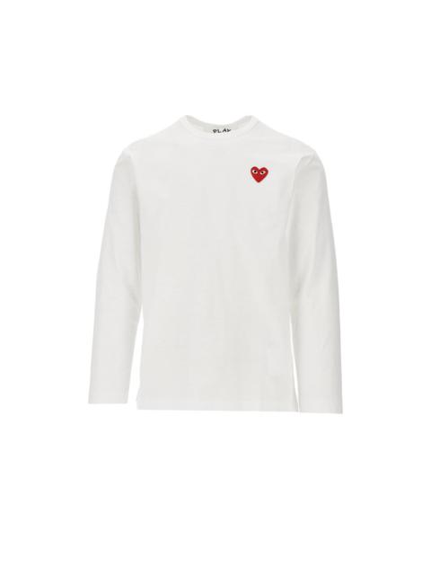 Comme des Garçons PLAY HEART PATCH T-SHIRT