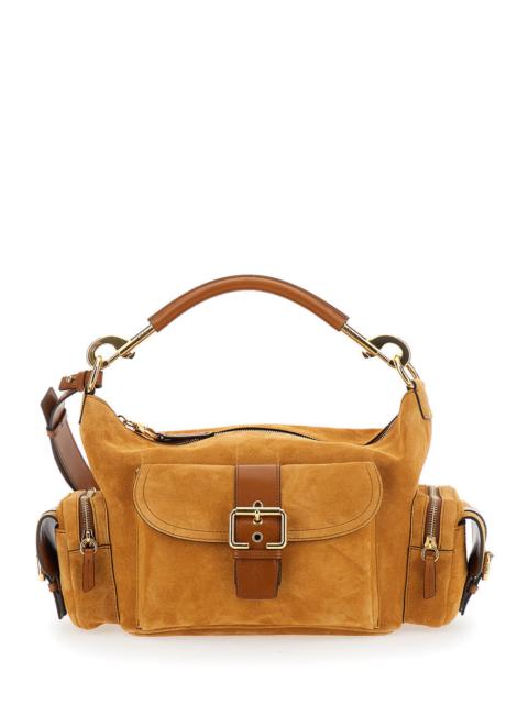 Chloé Chloé Women 'Camera' Brown Handbag With Removable Upper Shoulder Strap And Three External Pockets In