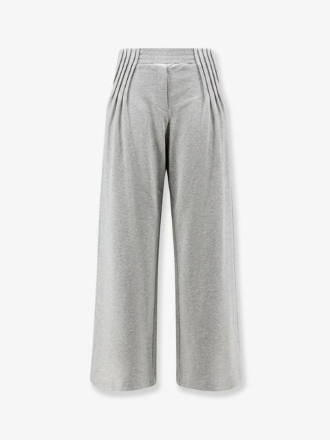 Dries Van Noten Dries Van Noten Hamesa Bis Cotton Trousers Grey