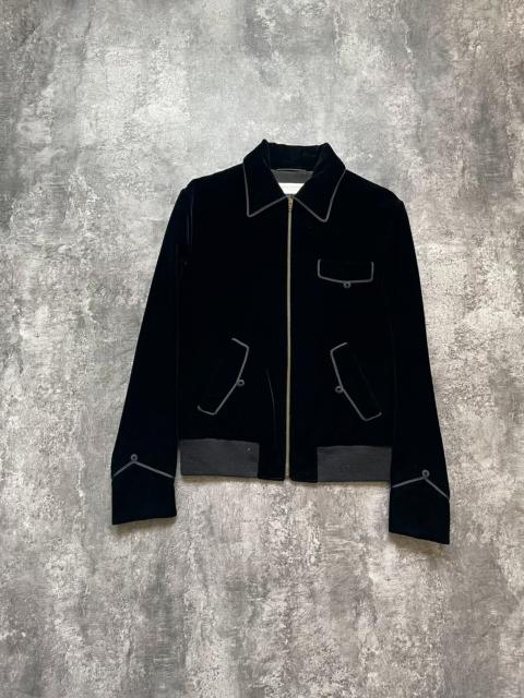SAINT LAURENT Saint Laurent FW16 Black Velvet Court Jacket