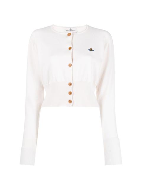 Vivienne Westwood Bea Orb logo-embroidered cardigan