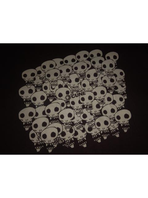 Other Designers Japanese Brand - Cune Japan Raglan shirt skulls designer Hironori Yasuda