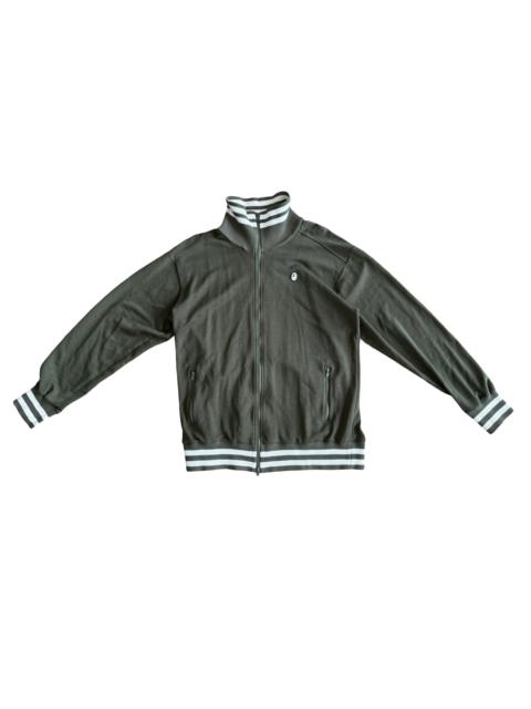 A BATHING APE® Bape olive Track Jacket SZ L