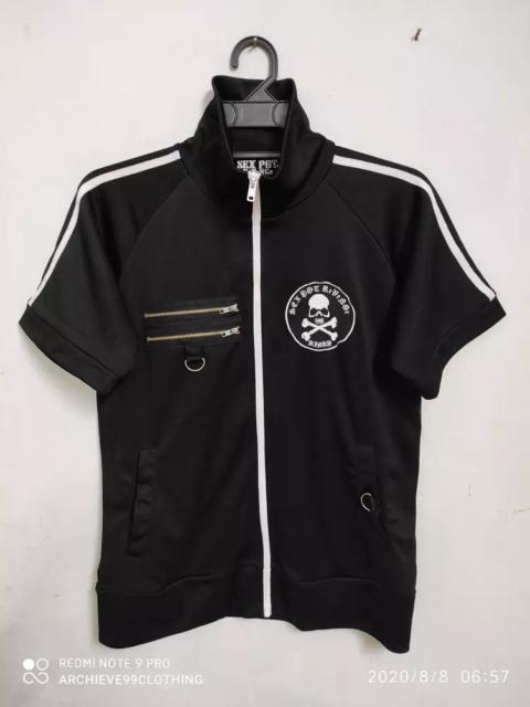 Other Designers Japanese Brand - SEX POT REVENGE Short sleeve zipper Punk jacket