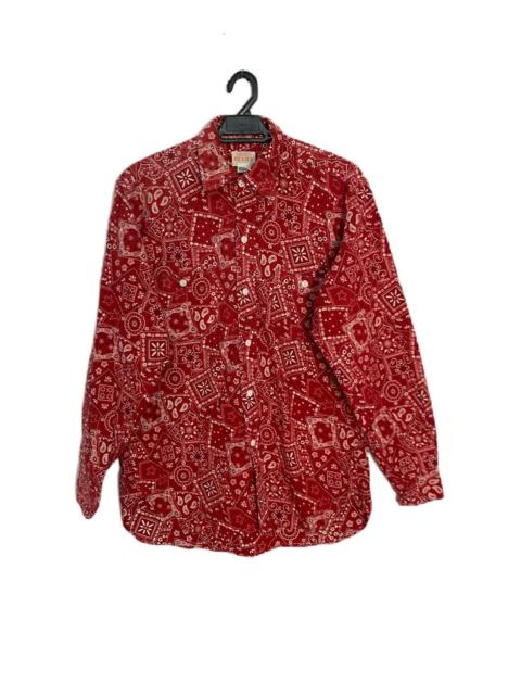 Kapital JAPAN BRAND BEAMS BANDANA SHIRT BUTTON UP