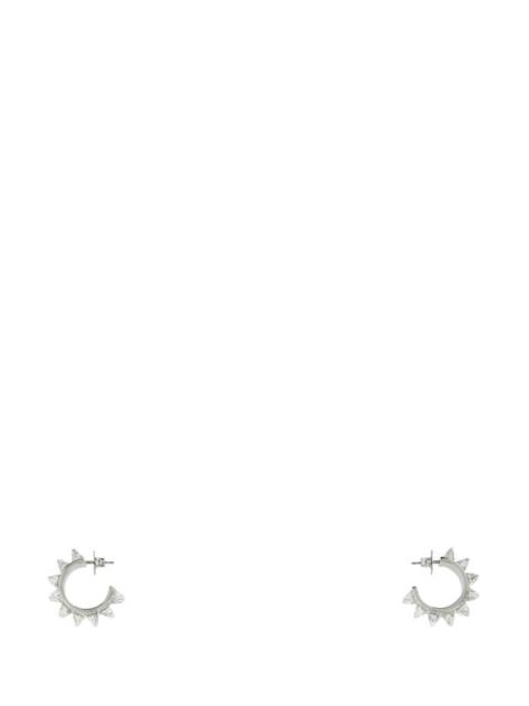 Amina Muaddi Amina Muaddi Woman Embellished Metal Small Karma Earrings